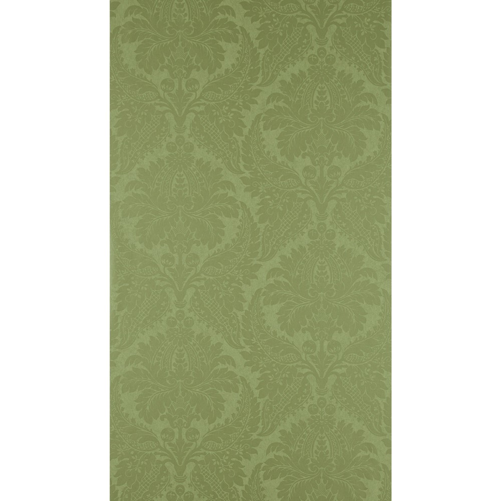 Malmaison Damask Wallpaper 311999 by Zoffany in Peridot Green